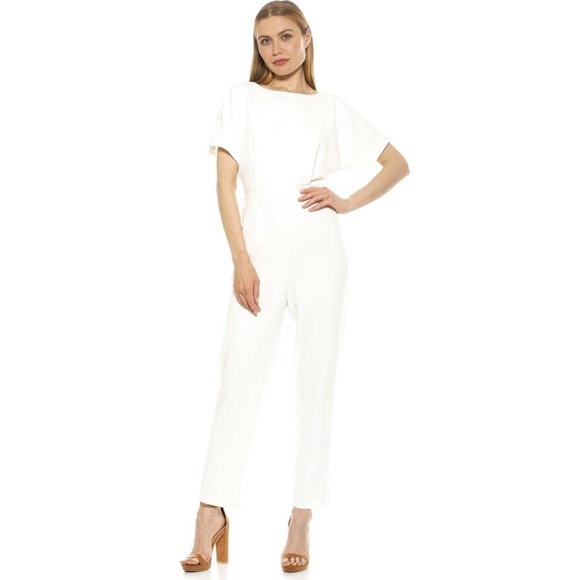 ALEXIA ADMOR: Sadie Boatneck Jumpsuit (NWT)